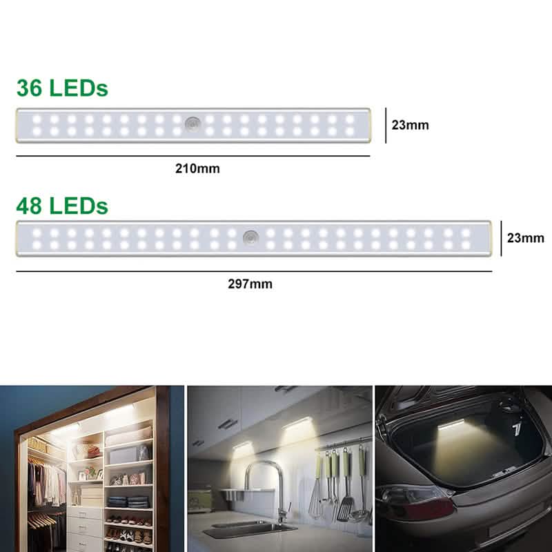 Stick-Anywhere Motion Sensor Lights (4-Pack)