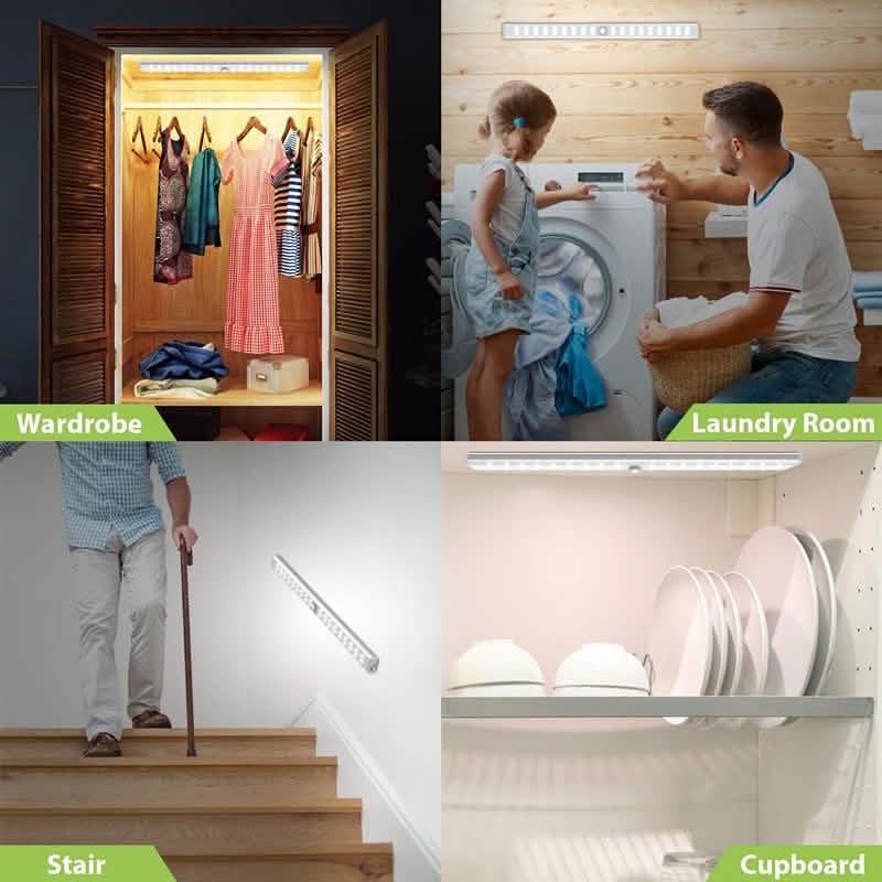 Stick-Anywhere Motion Sensor Lights (4-Pack)