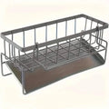 Kitchen Storage Rack - Multi-Functional Household Sink Organizer with Drain Basket